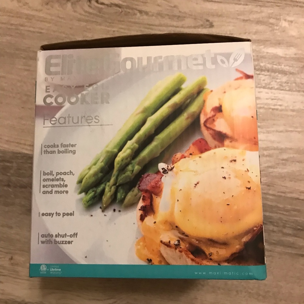 Elite Gourmet Egg Cooker New In Box